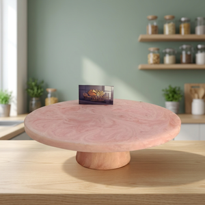 Wholesale <b>Cake</b> <b>Stand</b> Resin Display Plate Centerpiece 20 Pieces Circle Shape Any Auspicious Occasion Reasonable Price Eco - Product Image 1
