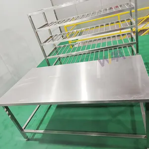 Made Of Stainless Steel Trimming Table For Livestock Abattoir