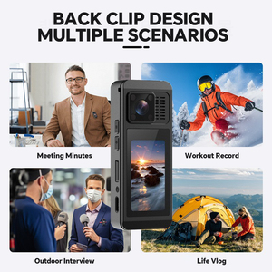 <span class=keywords><strong>Mini</strong></span> Cámara Inteligente de Bolsillo, Video 4K HD, Visión Nocturna, Gran Angular de 170°, Pantalla de 2 Pulgadas, Deportes al Aire Libre, Transmisión en Vivo - Product Image 4