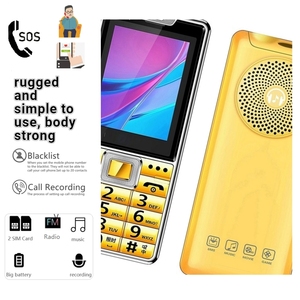 <span class=keywords><strong>Mini</strong></span> portátil 2,4 pulgadas X1 Elder Phone, batería de 4800mAh, 21 teclas, soporte antorcha, FM, MP3, GSM, Dual SIM - Product Image 6