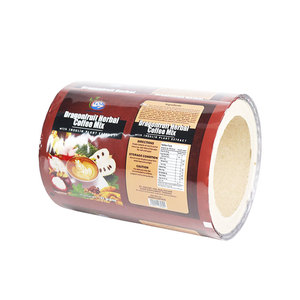 Rollo de película de embalaje de bolsita de café impreso personalizado, bolsita de <span class=keywords><strong>palitos</strong></span> de miel de té de grado alimenticio, embalaje Emballage Alimentaire - Product Image 4