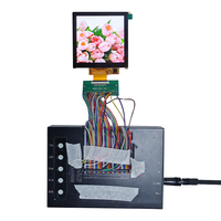Écran tactile capacitif 4 pouces 420 nits 480x480 IPS TFT LCD Écran carré pour panneau de commande d'appareil