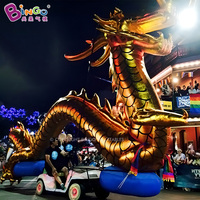 Mascotte gonflable Oxford, modèle animal, dragon chinois gonflable personnalisé, dragon gonflable géant pour la publicité, décoration d'événements