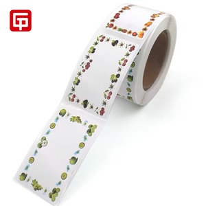 Etiquetas Adhesivas de <span class=keywords><strong>Vinilo</strong></span> Impermeables para Almacenamiento de Alimentos en Refrigerador con Recordatorio de Fecha y Contenido - Product Image 2