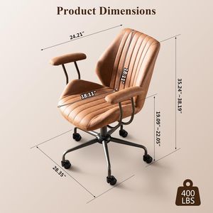 <span class=keywords><strong>Chaise</strong></span> de <span class=keywords><strong>bureau</strong></span> ergonomique haut de gamme en cuir PU, inclinable et réglable en hauteur, pour la maison et les bureaux professionnels - Product Image 3