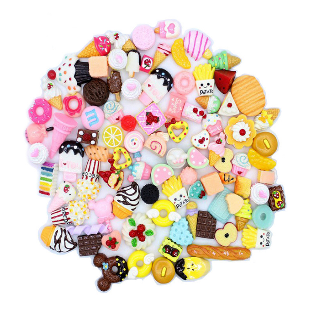 WGL408, оптовая продажа, подвески из смолы, аксессуары для тортов, имитация торта, фруктов, крема, слайма, аксессуары