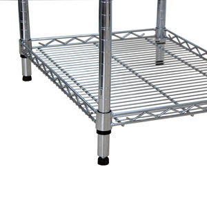 Oem כבד חובה 5-שכבות חוט פלדה מדפים בסגנון מודרני קלאסי עבור מחסן ביתי מוסכים מתכת מעמד אחסון - Product Image 5