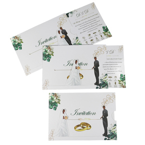 Tarjeta de Invitación de Boda Tamil Creativa con Impresión Personalizada - Product Image 6