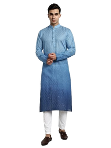 Robe de soirée modeste Zaynab pour femmes, Kurta/Kurti à manches longues, robe islamique en coton, taille 4XL, vente en gros à Dubaï, Émirats arabes unis - Product Image 1