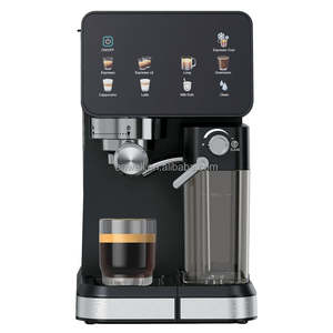 Cafetera Espresso Todo en Uno Anwell con Molinillo, Tanque de Leche y Barra de Espuma Ajustable, Cafetera de Grado <span class=keywords><strong>Barista</strong></span> para Cappuccino y Latte - Product Image 6