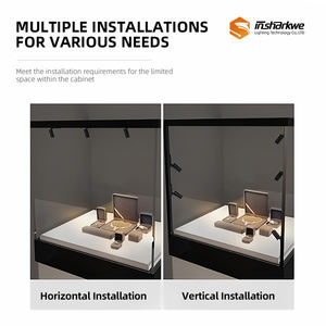 24v 10mm ultra delgado mini sistema de luz de pista magnética para gabinete - Product Image 6