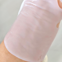Masque en feuille de bio-cellulose de noix de coco sèche, triple texture gelée, hydratant écologique, nourrissant, blanchissant, taille personnalisée