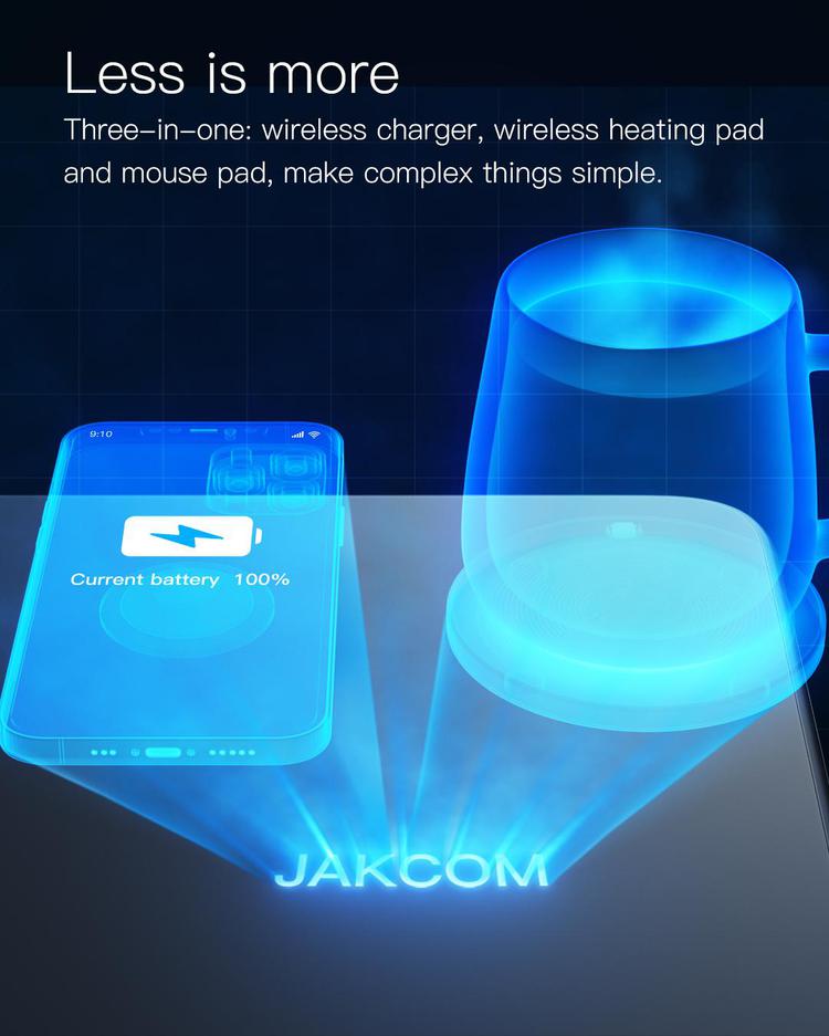 Xiaomi — bouilloire électrique ajcom tapis de souris, charge sans fil, nouveau, bouilloire bon marché pour hommes et femmes, remue rapidement en ligne