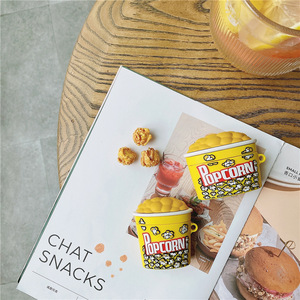 <span class=keywords><strong>Funda</strong></span> de silicona para palomitas de maíz, Compatible con <span class=keywords><strong>Airpods</strong></span> 1 2 <span class=keywords><strong>Pro</strong></span>, <span class=keywords><strong>funda</strong></span> para llavero - Product Image 3