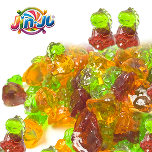 Fabricante <span class=keywords><strong>de</strong></span> dulces <span class=keywords><strong>de</strong></span> China Contenido <span class=keywords><strong>de</strong></span> jugo <span class=keywords><strong>de</strong></span> fruta 50% Forma <span class=keywords><strong>de</strong></span> dinosaurio Jalea Fudge Sabor <span class=keywords><strong>de</strong></span> fruta Comida Halal - Product Image 2