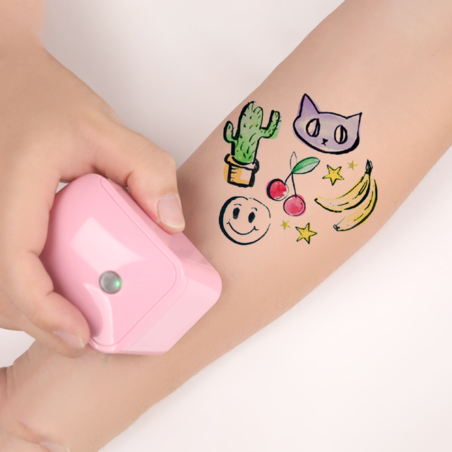 Milestone MHT-JT01 Hot Sale Portable Handheld Color Inkjet Printer Replaceable Cartridges Dual Connectivity (Wi-Fi/)