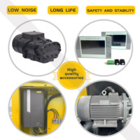 Compresseur d'air industriel combiné à vis tout-en-un GIANTAIR 7.5KW 11KW 18.5kw/25HP 15KW 22KW avec réservoir 300L-600L