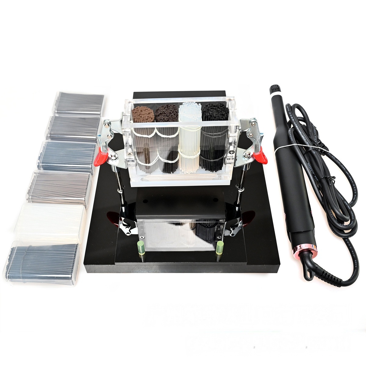 Machine de fabrication d'extensions capillaires