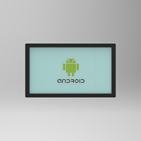 Fábrica OEM Alto brillo Monitor industrial de 21,5 pulgadas Marco abierto Android RK3568 RK3576 RK3588 Monitor LCD Interfaz USB DVI