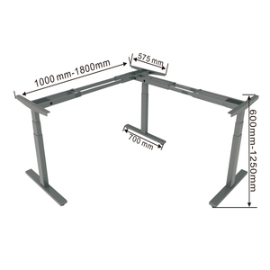 eléctrica columna Caballero Mesa ajustable niños jóvenes niños escritorio para sala de estudio - Product Image 5