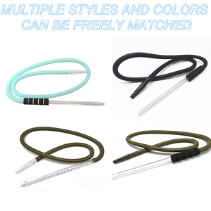 สายสูบชิชาแบบใช้ครั้งเดียวทิ้ง สีสันหรูหรา พร้อมโลโก้สั่งทำพิเศษ - Product Image 2