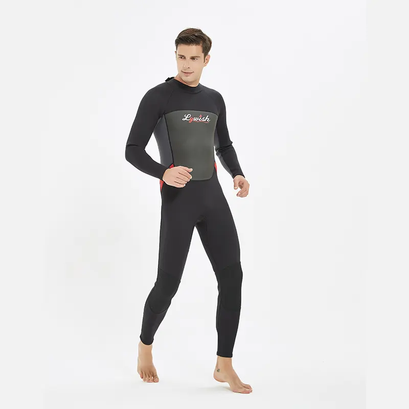 Neoprene Wetsuit Top Diving Wet Suit Surfing Mens or Women Chest Zip Wetsuit