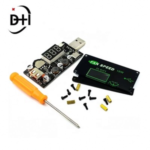 ตัวควบคุมความเร็วพัดลม USB ไฟ LED หรี่แสงได้ กำลังไฟสูง 10W เราเตอร์ CPU ระบายความร้อนสำนักงานหอพักเดสก์ท็อป BUFS - Product Image 6