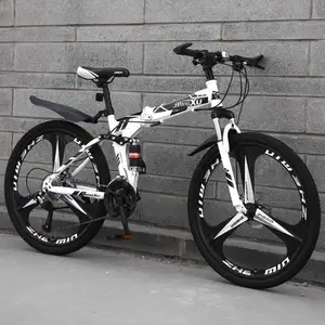 Bicicleta de Montaña plegable para hombre, 26, 27,5, 29 pulgadas, venta al por mayor, envío gratis