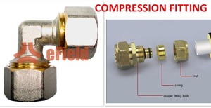 Normes australiennes COMME DZR raccords à compression en laiton pour pe composite al tuyau de gaz de pe - Product Image 4