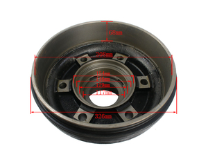 91E33-00801 Tambor de freno y cubo de dirección para piezas de montacargas <span class=keywords><strong>Mitsubishi</strong></span> / <span class=keywords><strong>Caterpillar</strong></span> - Product Image 2