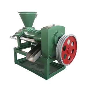 Máquina de prensa de aceite tipo tornillo para uso doméstico en pequeñas empresas
