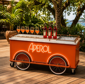 <span class=keywords><strong>Carrello</strong></span> per Bevande Luckygoods per Matrimoni, <span class=keywords><strong>Carrello</strong></span> per Cibo su Ruote, <span class=keywords><strong>Carrello</strong></span> Bar di Lusso, <span class=keywords><strong>Carrello</strong></span> Mobile per Profumi per Eventi e Feste - Product Image 2