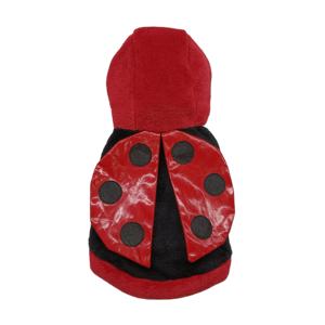 BOKHOUSEハロウィンペット赤黒てんとう虫の翼と猫のノワールドレス衣装コスプレ犬猫 - Product Image 2