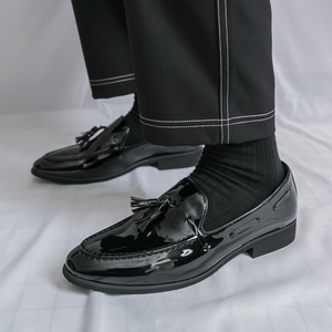 <span class=keywords><strong>Mocasines</strong></span> de Lujo para <span class=keywords><strong>Hombre</strong></span>, de Charol Rosa Brillante, con Borlas, Metálicos, Color Magenta, para Vestir, Ideales para Bodas, Fiestas, Eventos - Product Image 6