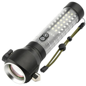 Linterna LED Recargable Strong Wolf con Entrada Tipo C, Zoom Telescópico, Luz de Alta Intensidad, Carga de Teléfono - Product Image 5
