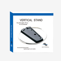 Support vertical pour console de jeu Game Station 5 Pro/Slim, base de console de jeu en ABS avec emballage en boîte de couleur, support d'affichage