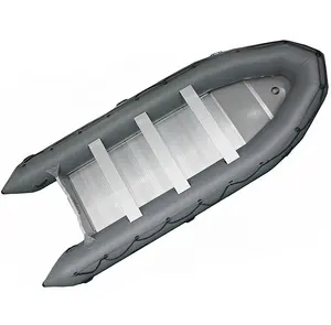 Yüksek hızlı 18ft hipalon/PVC 550cm katlanabilir şişme kurtarma botu dıştan takma motorlu