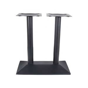 قاعدة متينة متينة من الحديد الزهر بقاعدة مزدوجة الأعمدة ساق تجارية - Product Image 3
