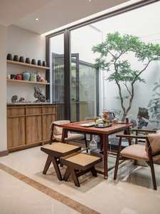 Mueble de Cocina Moderno de Metal con Puertas, Isla de Cocina con Almacenamiento, Gabinetes de Cocina Estrechos de MDF con Acabado Brillante - Product Image 5