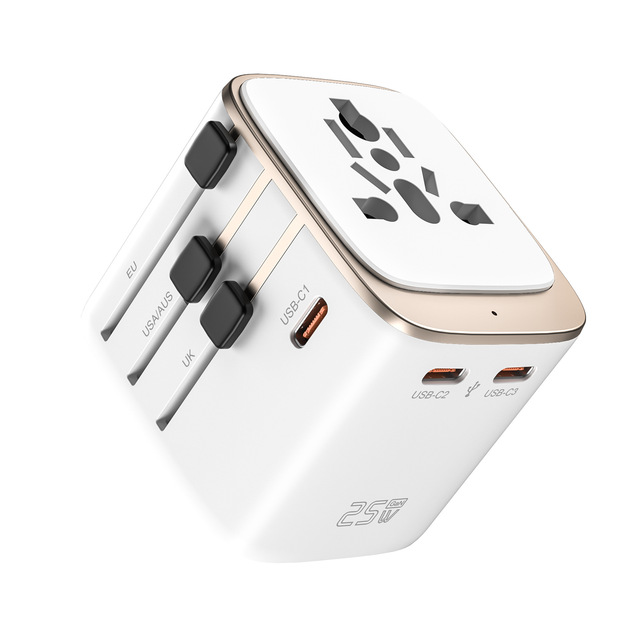 Universal Mini Multi Functional Adapter Plug Compact Travel GaN Fast Charging Adapter