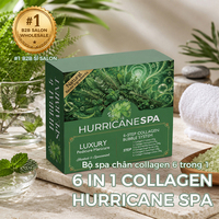 Kit de Pédicure Herbal à la Menthe en 6 Étapes à Base d'Extraits Végétaux Naturels, Parfum Personnalisé, Fourniture en Gros, Spa Moussant au Collagène pour Salons de Spa Haut de Gamme