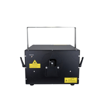 Láser RGB Impermeable de 25w 31W, Animación 3D Multicolor, Luz Láser para Discoteca, Luz Láser RGB de Alta Potencia con Estuche de Transporte Dedicado