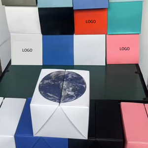 Caja de reloj de marca al por mayor de fábrica en stock con logo, juego completo de embalaje con bolsa de regalo, caja de reloj con logo personalizado para hombre - Product Image 3