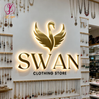 Letrero LED Personalizado para Negocios, Letrero con Letras LED, Letrero Metálico 3D Retroiluminado para Salones de Belleza, Clínicas, Logotipos de Pared, Letreros LC