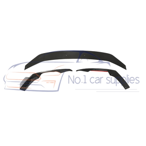 Lèvre avant en fibre de carbone pré-imprégnée 2019-2022 pour pare-chocs de voiture <span class=keywords><strong>RS6</strong></span> C8 Avant Wagon 4 portes - Product Image 2
