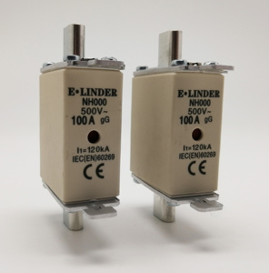 סיטונאי E-LINDER/לינדנר nh1 250a 690v שרף סכין נחושת מנצנץ גבוה שבירת קיבולת lv hrc 600v מדורג 500 נמוך סיני - Product Image 6