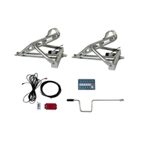 Pied de support de stabilisateur électrique de style C 12V RV et caravane avec alimentation électrique