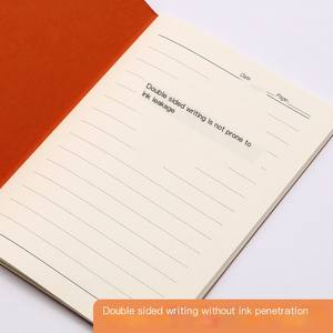 Высококачественная записная книжка с принтом в кожаном переплете - Product Image 6