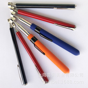 Herramienta Magnética Extensible de Acero Inoxidable con Clip para Bolígrafo, para Reparación de Automóviles y Uso en Ferretería - Product Image 1