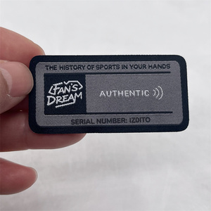 ป้ายแขวนเสื้อผ้าหนังและพีวีซีแบบ NFC - Product Image 1